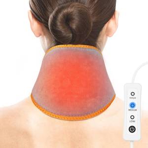 lot 1012 image: Comfheat USB Neck Heating Pad for Car Travel Heated Neck Wraps Pain Relief Warm Hot Compress Electric Neck Heat Pad for Soreness Stiffness Cervical Spondylosis Adjustable Temperature Auto Shut Off Retail $24.98