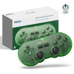 lot 1047 image: 8Bitdo SN30 Pro Switch Wireless Bluetooth Game Controller Gamepad for Switch Steam Mac PC Android Windows MacOS (Green) Retail $52.52