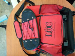 lot 1052 image: Rolling Collapsible Soft Side Cooler with Retractable Handle consignment
