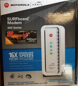 lot 1054 image: Arris Surfboard Modem 600 Series SB6183
