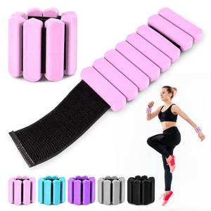 lot 1072 image: ORILIEN Wrist & Ankle Weights for Women Men, Adjustable Wrist Weighted Bracelet for Home Gym Workout, Walking, Running, Travel, Pilate, Yoga, Exercise,Strength Training. Set of 2 (1Lb Each) (Pink) Retail $27.87