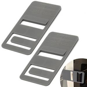 lot 1169 image: TonGass (2-Pack, Grey RV Refrigerator Airing Device Service Kit - Exact Replacement Door Prop Clips Compatible with Dometic Models DM26XX and DM28XX (6-8 Cubic feet Models) Retail $9.99