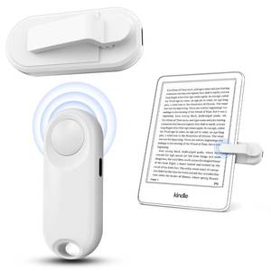 lot 1181 image: Oresoc RF Remote Control Page Turner for Kindle Paperwhite,Kindle Accessories Remote Photo and Video for E-Book iPhone iPad Android Tablets Reading Novels Comics Remote Control Extenders(White Retail $31.24