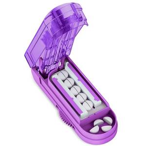 lot 1216 image: DEPAD Pill Cutter Splitter for Cutting Multiple Pills, Adjustable Pill Cutter Splitter for Small and Tiny Pills with Accurate Pill Alignment, Pill Cutter for Small or Large Pills with Sharp Safe Blade Retail $13.26