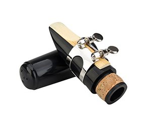 lot 1231 image: Glory Clarinet Mouthpiece Kit with Ligature,one Reed and Plastic Capblack, Click to See More Colors Retail $14.75