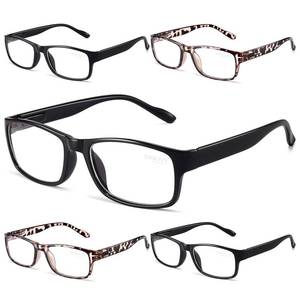 lot 1270 image: Gaoye 3-Pack Reading Glasses Blue Light Blocking,Spring Hinge Readers for Women Men Anti Glare Filter Lightweight Eyeglasses, 2.25 Retail $16.98