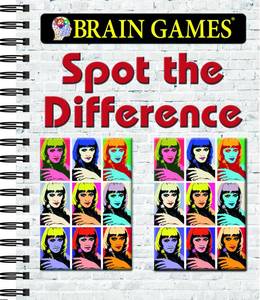 lot 1271 image: Brain Games - Spot the Difference (Brain Games - Picture Puzzles) Retail $14.05