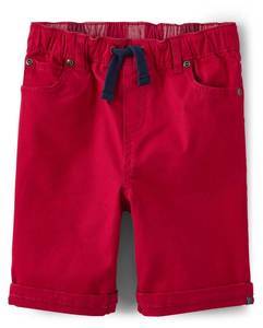 lot 1299 image: Gymboree Boys and Toddler Pull On Shorts, Classic Red, 10 US Retail $28.86