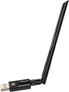 lot 1055 image: WiFi Adapter 1200Mbps Techkey USB 3.0 WiFi Dongle Retail $19.99