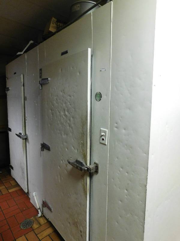 walk in cooler removal