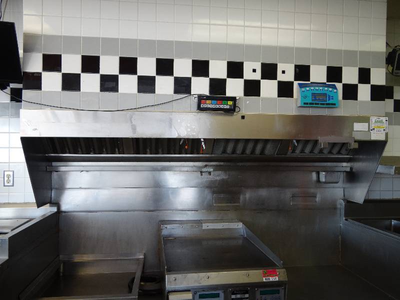 lot 2571 image: 90 Commercial Kitchen Exhaust Hood