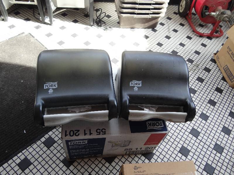 lot 2598 image: Lot Of Paper Product Dispensers