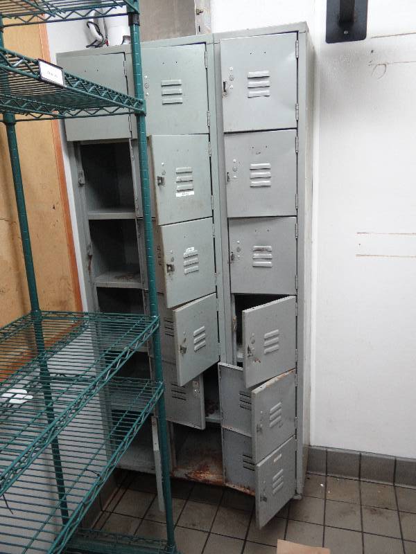 lot 2602 image: Metal Locker System