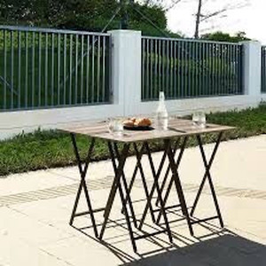 lot 2308 image: 2 Pack Foldable Table TV Trays