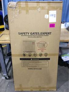 lot 2323 image: Extra Tall Safety Gate 59.7in x 30-40in