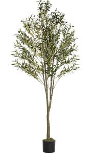 lot 2384 image: 6.3ft Artificial Olive Tree