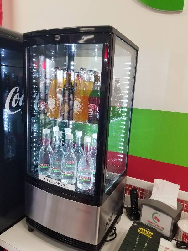 lot 1048 image: LED refrigerated countertop cooler
