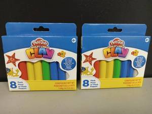 lot 35 image: Play-Doh Sculptn Mold Clay 8 pack (2 packages)