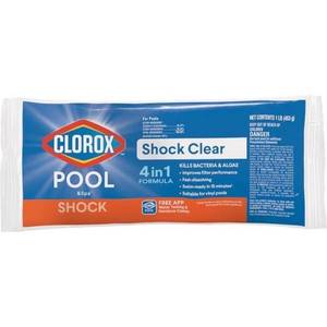 lot 51 image: Clorox 1 lb Pool & Spa Shock Plus