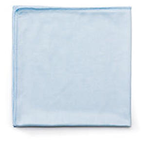 lot 57 image: Rubbermaid Commercial Q630 Reusable Cleaning Cloths Microfiber 16 x 16 Blue 12Carton