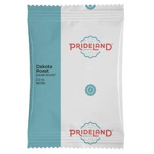 lot 66 image: Prideland Dakota Roast Ground Coffee 2.5 oz. Portion Size Bags (10 Count) Dark Roast Ground Coffee Perfectly Portioned