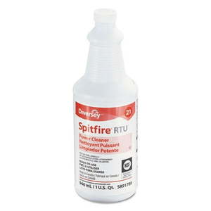 lot 67 image: Johnson Diversey 95891789 Spitfire pooer Cleaner 32 Oz Spray Bottle Fresh Scent