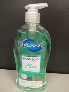 lot 88 image: Blumen Antibacterial Hand Soap with Moisturizers 18 fl oz (Aloe)