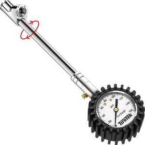 lot 2625 image: TireTek Tire Pressure Gauge (160 PSI) for Truck, Semi Truck, ATV, Motorhome, Cars & RV Accessories - Heavy Duty Dual Head Tire Gauges for Tire Pressure, Air Pressure Gauge, Tire Gauge for Dually Tires