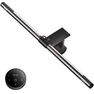 lot 2633 image: Quntis Monitor Light Bar with Remote, 20.1 Dual Light Screen Light Bar, Sliding Weighted Clip Fit for All Screens, Adjustable Stepless Dimming, Eye Caring No Glare Gaming Work Desk Lamp, Gray