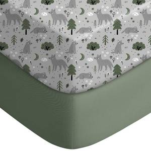 lot 2683 image: Yoofoss Baby Crib Sheets for Boys Girls, Fitted Crib Sheet 2 Pack for Standard Crib and Toddler Mattress, Super Soft Microfiber Baby Sheet 28x52x8in(Fox)