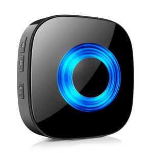 lot 2696 image: Wireless Doorbell Receiver, 1,300-feet Range, 58 Chimes Optional, 5 Level Volume with Mute Mode, LED Indicator, No Battery Required for Receiver (Black)