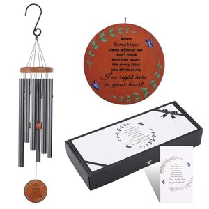 lot 2718 image: Memorial Wind Chimes for Loss of MotherFather, Wind Chimes for Outside, Wind Chimes for Loss of Loved One, Sympathy Bereavement Wind Chimes, Personalized Wind Chimes Memorial, Unique Outdoor Gifts