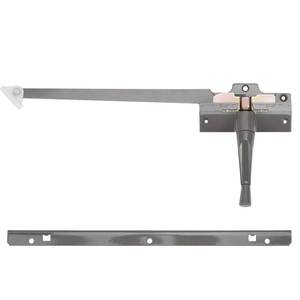 lot 2722 image: Touri Straight Arm Operator with Handle (Left Hand) 9 38 in. Fit Andersen Perma-Shield Casement Window (1974-1995), Stone Color Window Hardware