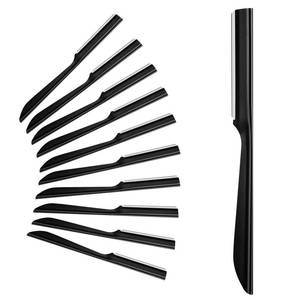 lot 12590 image: Eyebrow Razor, S.T. Friends 10Pcs Face Razor for Women Exfoliating Dermaplaning Tool, Dermaplane Razor Peach Fuzz Removal, Eyebrow Shaper Trimmer Facial Shaver Help Exfoliate and Smooth the Skin