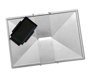 lot 12624 image: Replacement Grease Tray Set for Bbq Grill Models from Nexgrill, Dyna Glo, Kenmore, Backyard Grill, BHG, Uniflame and Others (20-23.5 inches)