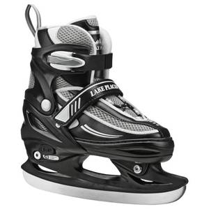 lot 12627 image: Summit Boys Adjustable Ice Skate BlackWhite Large (5-8)