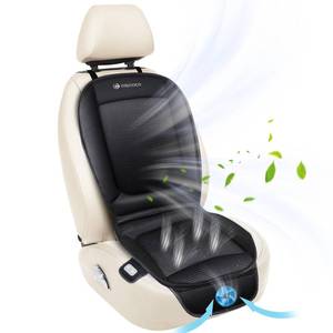 lot 12668 image: CooCoCo 5V&2A Cooling Car Seat Cushion Cover, Ventilated Cooling Seat Cover for Car, Adjustable Temperature Comfortable Cooling Car Seat Cover for Car SUV Truck Universal Fit, USB Port