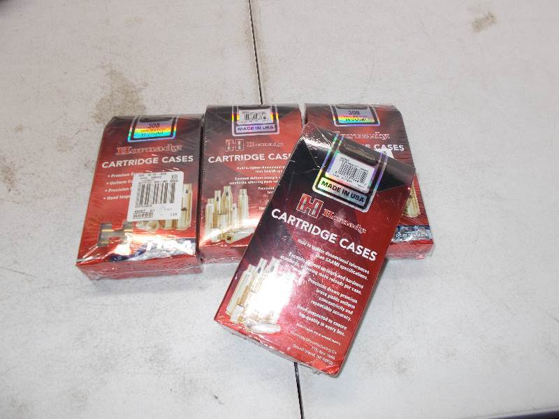 lot 1313 image: hornady 308 cartridges 50 per box