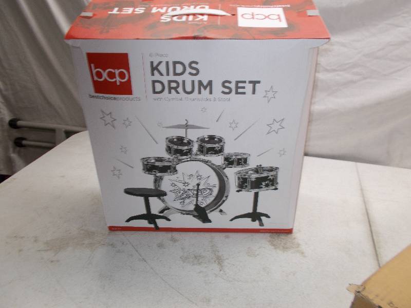 lot 1346 image: kids drum and guitar set