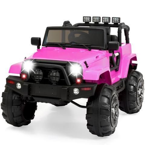 lot 1321 image: pretty in pink jeep ride on