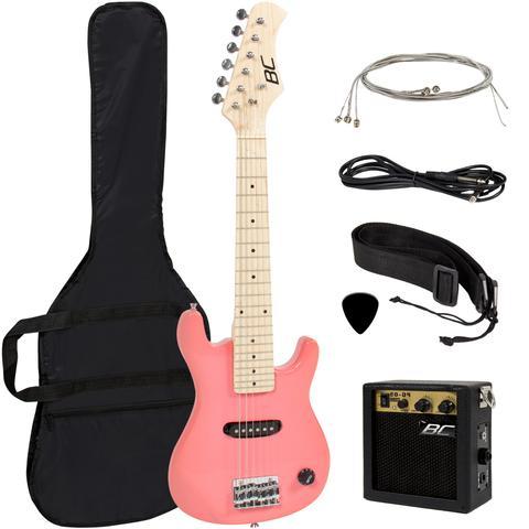 lot 1331 image: hot pink guitar for your little rocker