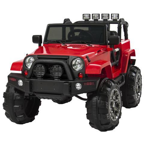 lot 1333 image: 12 volt red ride on truck