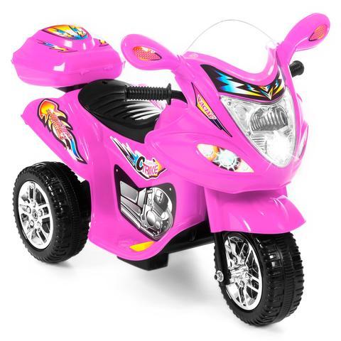 lot 1341 image: hot pink 3 wheel motorcycle