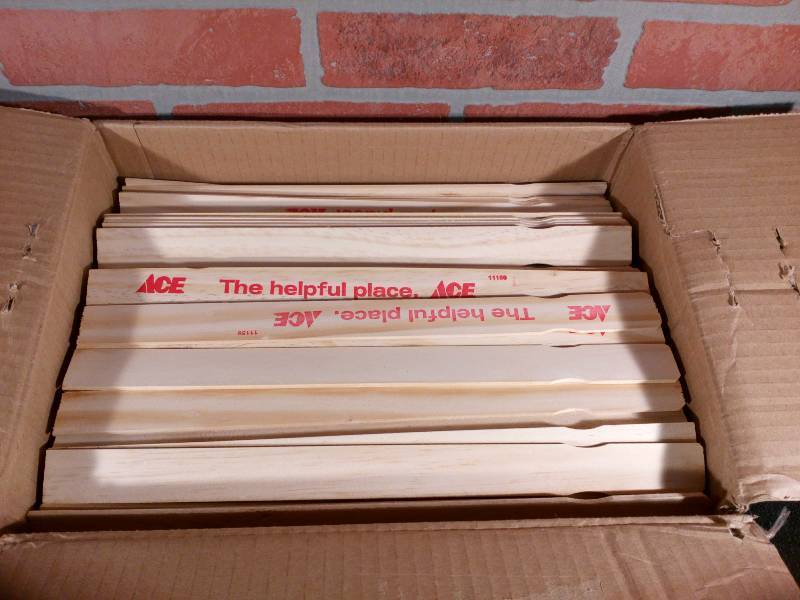 lot 28 image: Paint Stir Sticks With Logo