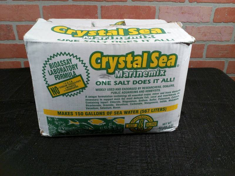 lot 42 image: Crystal Sea Marine Mix 150 Gallons