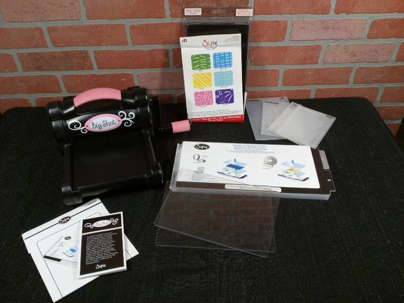 lot 43 image: Sizzix Big Shot Die Cutting & Embossing Machine Plus Extras