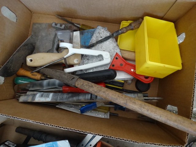 lot 113 image: Box of Hand Tools.