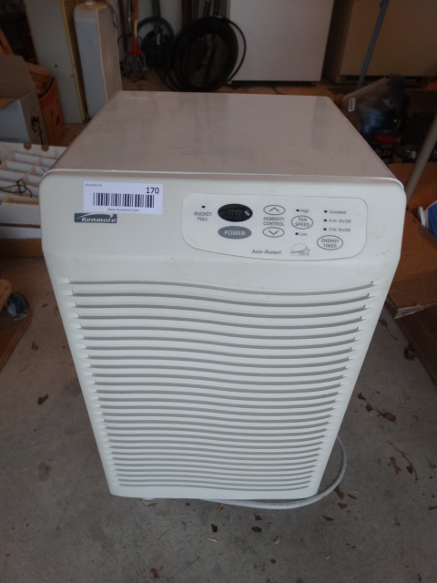 lot 170 image: Kenmore Dehumidifier.