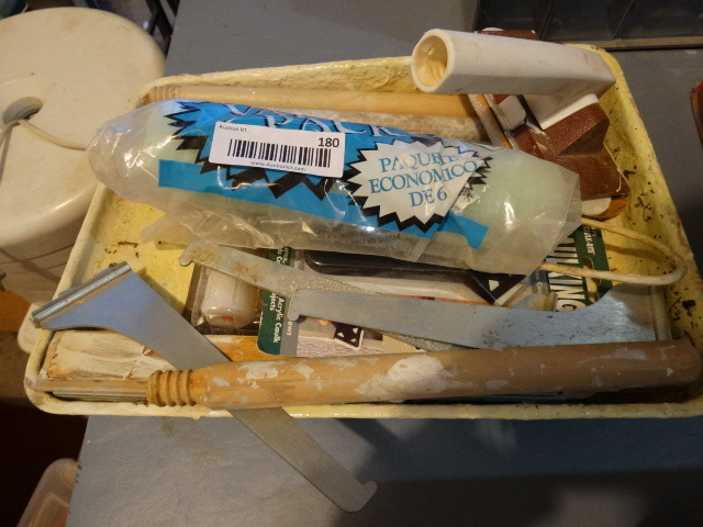 lot 180 image: Lot of Painting Supplies.