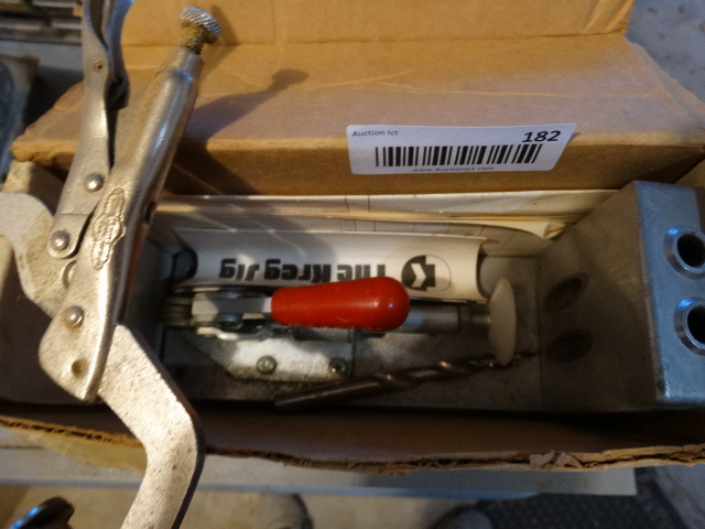 lot 182 image: Kreg Jig Tool in Box.